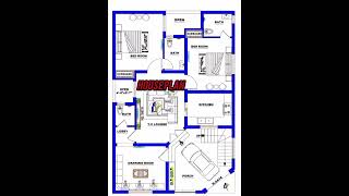 Corner House planhouseplansimplehomeplanhow [upl. by Atenahs502]