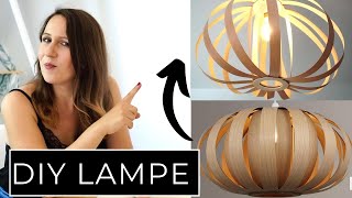 DIY Designer Lampe günstig und einfach selber machen  30 € statt 300 € [upl. by Ayotahc]