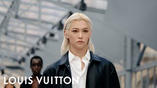 Felix at the Women’s FallWinter 2024 Show in Paris LOUIS VUITTON [upl. by Forcier]