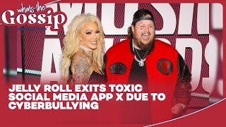 Jelly Roll Calls Out Toxic Social Media Platform X and Announces Exit [upl. by Beattie]