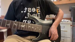 Schecter Damien Platinum 8 String Electric Guitar Functional Demo for Inline Sales [upl. by Aig]