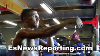 vasyl lomachenko vs jorge linares whats your prediction esnews boxing [upl. by Ebby]