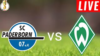 Paderborn vs Werder Bremen Live Score l Germany DFB Pokal 2024 l Full Match Streaming [upl. by Neras]