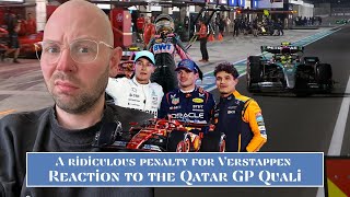 Reaction to the 2024 Qatar GP Qualifying  Parc Fermé Parlay [upl. by Aicirtap]