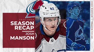 Josh Manson  All 8 Goals of the 202324 NHL Regular Season  2 Goals of the Stanley Cup PlayOffs [upl. by Llenrup]