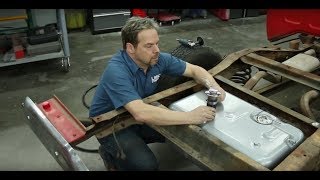 How to Relocate a Fuel Tank  Kevin Tetz with LMC Truck [upl. by Yevoc]