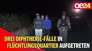 Drei DiphtherieFälle in Flüchtlingsquartier aufgetreten [upl. by Ahsetan]