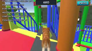 DOG SIMULATOR PUPPY CRAFT GAME LEVEL 46 GAME WALKTHROUGH HD [upl. by Martainn]