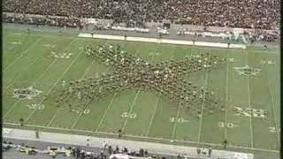 The Fightin Texas Aggie Band Halftime Show tu  TAMU [upl. by Sherwynd]