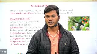 Picornaviruses in Hindi II By Sanjay Sir [upl. by Nomla]