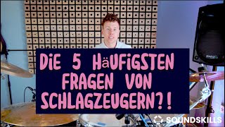 Die Top 5 Fragen von Schlagzeugern [upl. by Veleda]