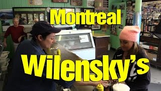 Wilenskys Montreal The Worlds greatest Fried Bologna sandwich as seen on Anthony Bourdain show [upl. by Foscalina]