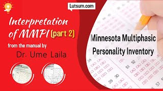 Interpretation of MMPI Part 2  Psychological Assessment and Testing [upl. by Finley]