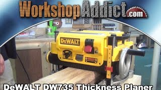 DeWALT DW735 13quot Thickness Planer [upl. by Venable]