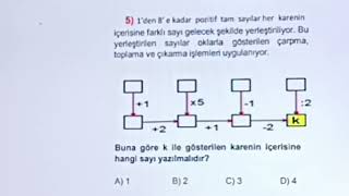 SAYISAL MANTIK SORULARI NASIL ÇÖZÜLÜR [upl. by Dituri]