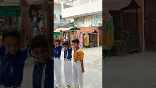 Sports day Activities in my school Cheer loud Cheer proud Gofight win [upl. by Haropizt302]