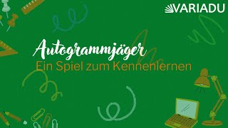 Autogrammjäger  Ein Spiel zum Kennenlernen [upl. by Sanjiv]