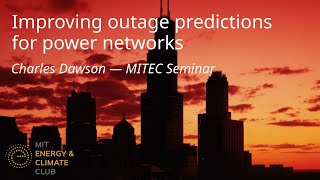 Improving outage predictions for power networks  MITEC Seminar [upl. by Esirrehc]