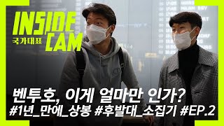 이게 얼마만 인가 거의 1년 만에 상봉했습니다 손흥민 황의조  2020 유럽 원정 EP2 [upl. by Callum914]