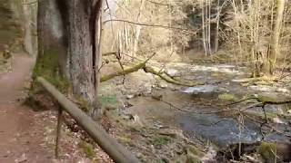 Der Röslaudurchbruch auch Gsteinigt genannt bei Arzberg im Fichtelgebirge [upl. by Ahseinet]