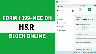 What is a 1099NEC on HampR Block  IRS 1099NEC Form Guide 2024 [upl. by Lawan]