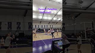 Furman Paladins Volleyball 🏐 vs UT Chattanooga Volleyball furmanjoust furman socon [upl. by Yenhpad]