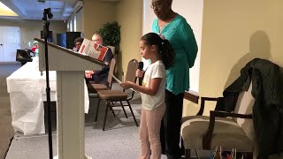 Kennedi Swepson talks at MLK prayer breakfast [upl. by Josefa]