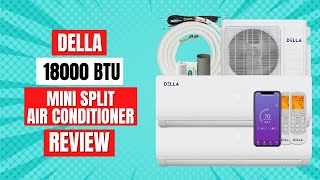 DELLA 18000 BTU Mini Split Air Conditioner Review [upl. by Elem722]