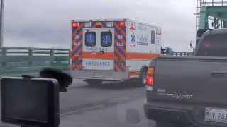 Cataldo Ambulance Service Responding Code 3 [upl. by Tuddor]