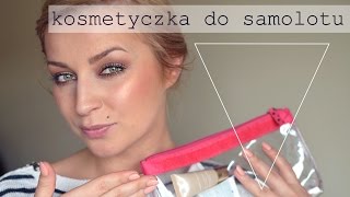 Kosmetyki do SAMOLOTU bagaz podręczny ✿ co i jak można wnieść na pokład samolotu ✿ ThePinkRook [upl. by Yleve]