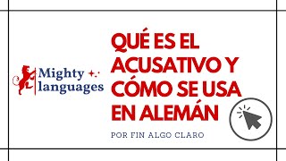 ¿CÓMO usar el ACUSATIVO en ALEMÁN 🔴 [upl. by Oz]