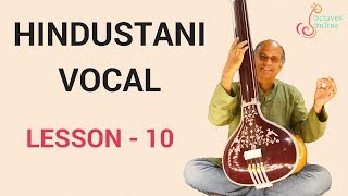 Hindustani Vocal  Lesson 10  How to pronounce Swaras [upl. by Demmahum937]