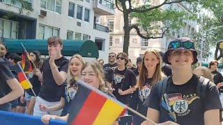 2022 GermanAmerican Steuben Parade New York [upl. by Urial]