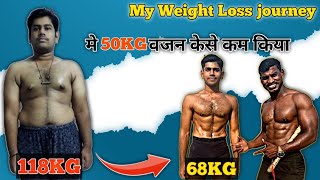 118 KG To 68 KG  50 KG Weight Loss My weight loss Journey viraltrending weightlossviralvideo [upl. by Garrison]