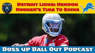 Detroit Lions Can Hendon Hooker Surplant Goff Lions NFL football [upl. by Ezeerb]