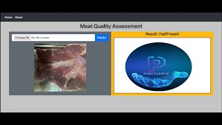 FreshNet An EndtoEnd Deep Learning Approach for Meat Freshness Classification Using CNN [upl. by Nylirahs]