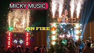 DJ MICKY MUSIC Fast biggest marriage program in pallahara [upl. by Nagam]