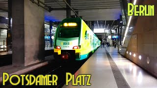 Bahnhof Potsdamer Platz  Regionalbahn und SBahn Berlin [upl. by Placia124]