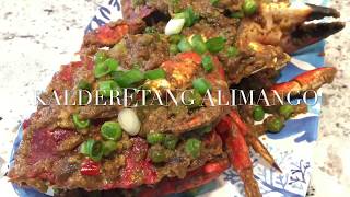 KALDERETANG ALIMANGO  HOW TO COOK KALDERETANG ALIMANGO Philippines [upl. by Dong368]