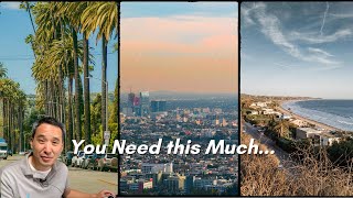 How Much do You Need to Make to Buy a House in Los Angeles [upl. by Nomzzaj]