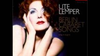 Ute Lemper  Das Lila Lied [upl. by Laurentium837]