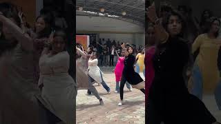 College dance Vibezz 🔥trending collegedancevideo collegeculturals [upl. by Ahsilla]