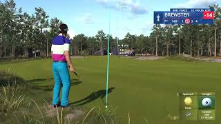 US Open Pinehurst No2 3rd RoundEA Sports PGA Tour GolfPS5 Career Mode [upl. by Neyud967]