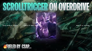 ScrollTrigger But On Steroids GSAP Pushed It BEYOND [upl. by Ax]