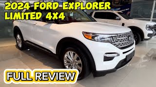 2024 Ford Explorer Limited 4x4  FULL REVIEW [upl. by Anade]