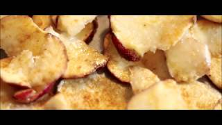 Zoete aardappelchips uit de oven maken [upl. by Aicened]