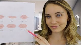 ASMR Drawing Features On Your Face  The Face Clinic Roleplay [upl. by Nednil]