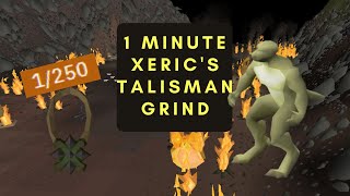 OSRS  1 Minute Xerics Talisman Grind [upl. by Koren]