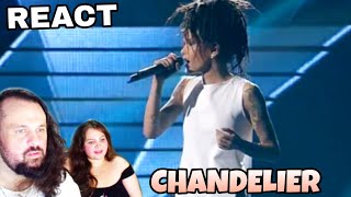 VOCAL COACHES REACT DARIA STAVROVICH  CHANDELIER [upl. by Annitsirhc758]