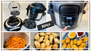 UNBOXING NINJA FOODIAir fryer cuisson sous pression انبوكسين و تجريبة نينجا فودي نينجا خطير 🥷😍 [upl. by Borrell]